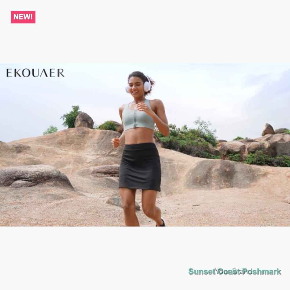 Polyester Spandex Active Performance Skort For Ru… - image 7